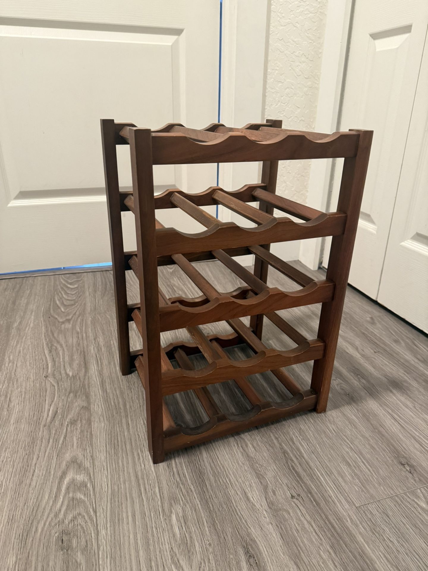 Wooden Wine Bottle Rack 