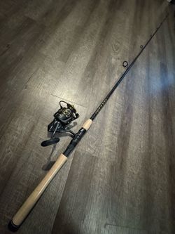 ‼️New Penn Battle 4000 salt water spinning  fishing combo.