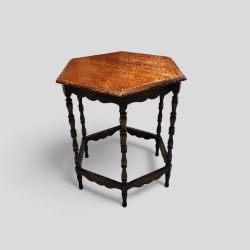 Antique Mahogany Wood Side Table
