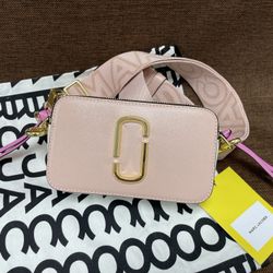 Marc Jacobs The Snapshot Crossbody Bag Rose Multi