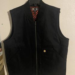 Dickies X Spitfire Insulated Duck Canvas Vest Men’s Medium & Small. 