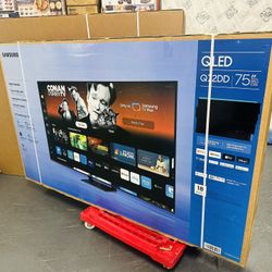75” Samsung QLED Q72D 4K UHD Smart Tv 