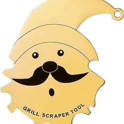 BBQ Grill Scraper, Mens Stocking Stuffers ,Grilling Gifts for Men,Grill Cleaner Tool,Dishwasher Bristle-Free for Griddle, Ideas for Husband Dad Mom