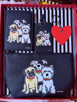Marc Tetro Dog Print Travel Set