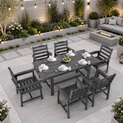 Brand New Patio Outdoor Dining Table Set