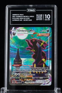 Umbreon Vmax 215 - Graded