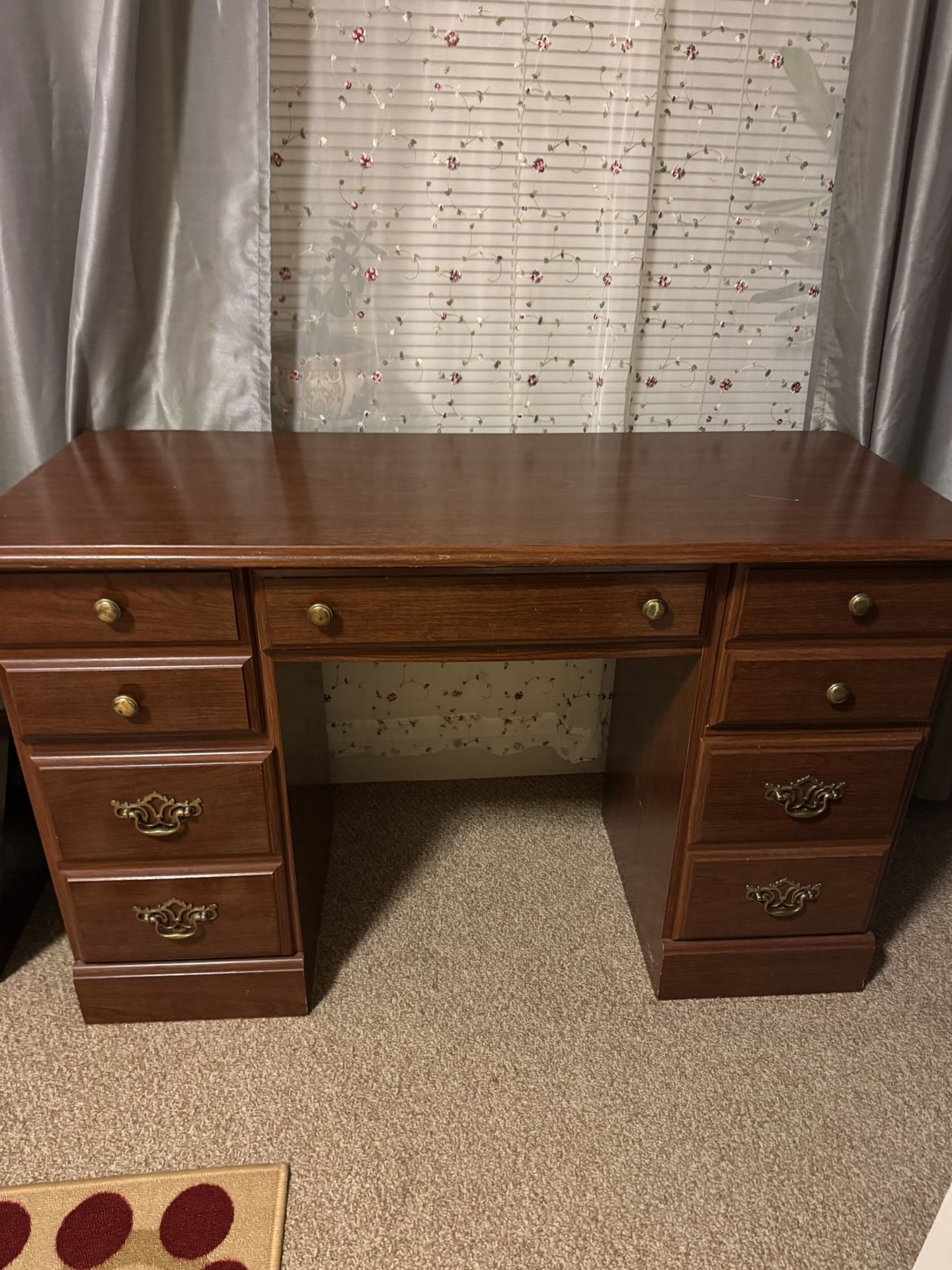 Wooden Desk For Sale Length 48 inches height 30 width 20