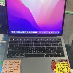MacBook Pro 2016 13” Retina Intel Core i7 16GB RAM 1TB SSD MacOS Monterey Microsoft Office Charger . $99 Worth Microsoft Office 
