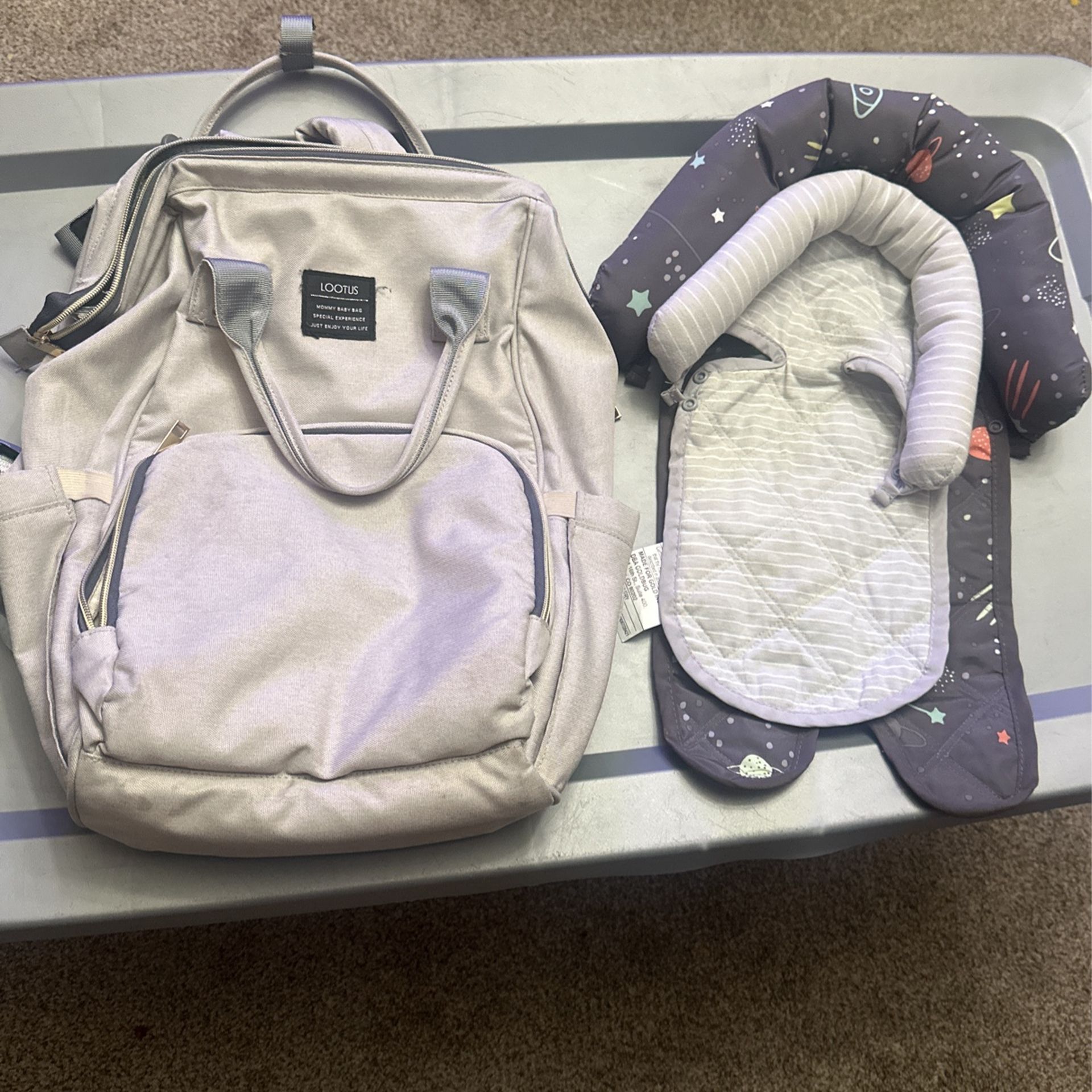 Baby Bag and Car seat Insert 