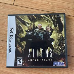 Aliens Infestation On DS rare And Complete 