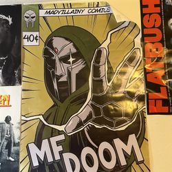 Large MF DOOM poster