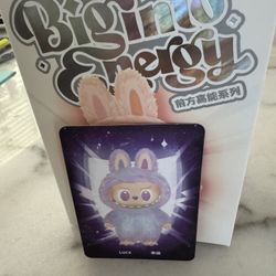 Labubu Big Into Energy Luck