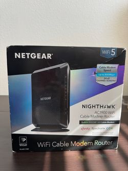 Netgear Nighthawk AC1900 WiFi Cable Modem Router C7000