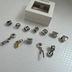 Pandora Authentic Charms. Sold Individually, Or as Bundle, Or All