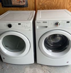 Whirlpool Front Load Washer and Dryer Set