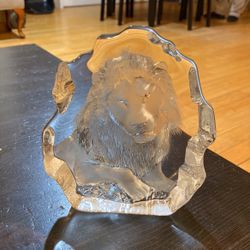 Leo Lion Ice Berg Crystal Design Signature Piece