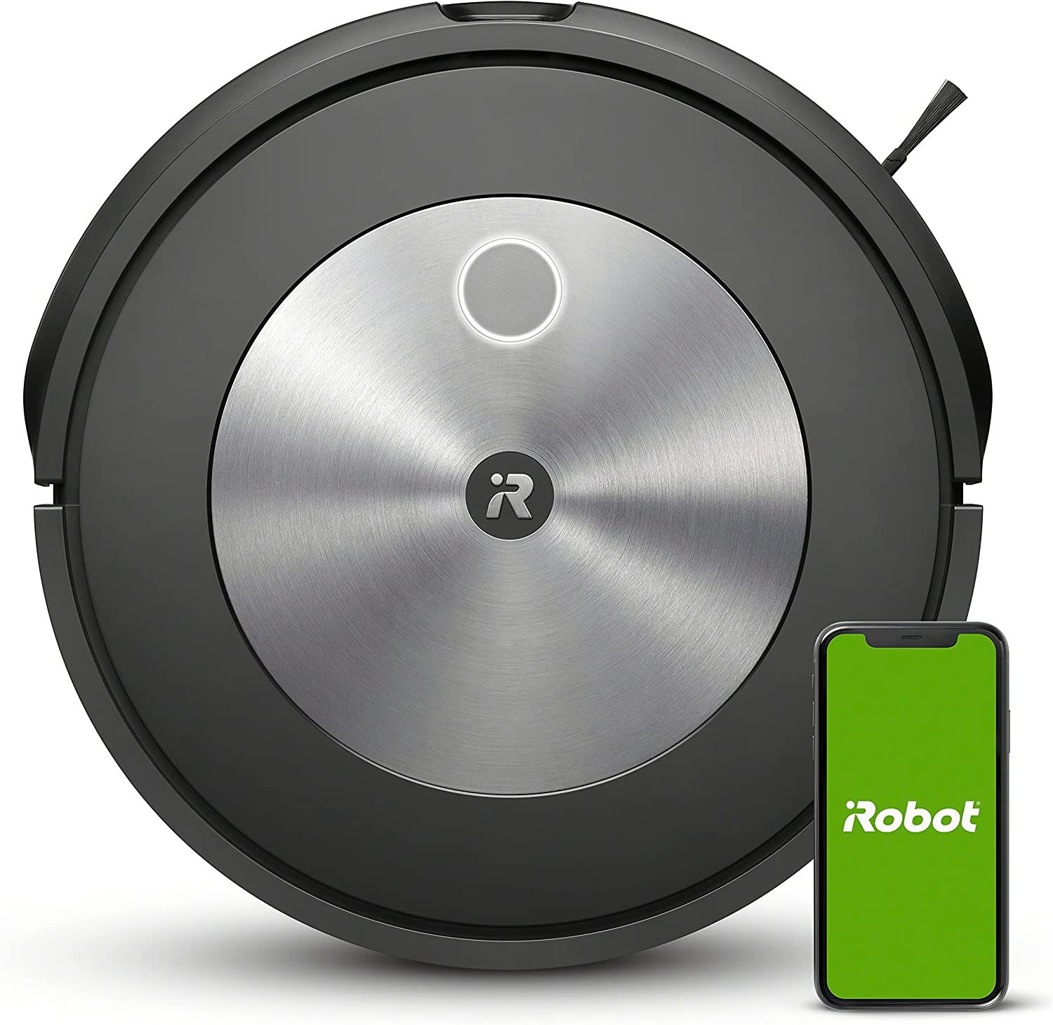 iRobot - Roomba j7 (715020) Wi-Fi Connected Robot Vacuum - Graphite