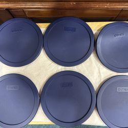 Pyrex Lids 6/7 Cups 7402 New 6 Lids
