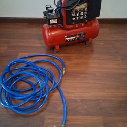 air Compressor With Hose 
