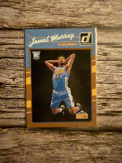 Jamal Murray Donruss Rookie Card Denver Nuggets