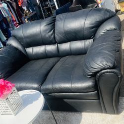Leather Sofa $45