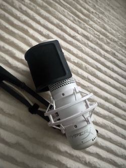 $130 HyperX QuadCast S Microphone with $20 Boom Arm + $10 Pop Filter