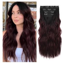 REECHO Hair Extensions, Clips New Never Used 