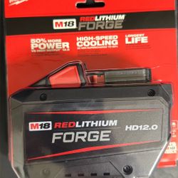 Milwaukee M18 HD 12.0 Battery  - NEW