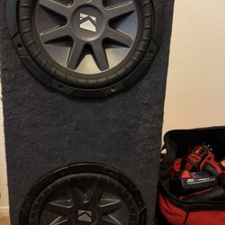Kicker 10” Speakers