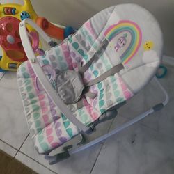 Mesedor Vibrador Para Bebe,Vibrating Infant & Toddler Baby Rocker Chair,