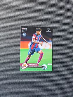 2023-24 Topps Now Lamine Yamal Rc Rookie Spain Barcelona 1st