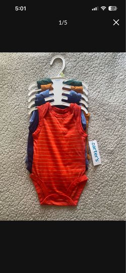 Carter’s Baby Boy Onesies