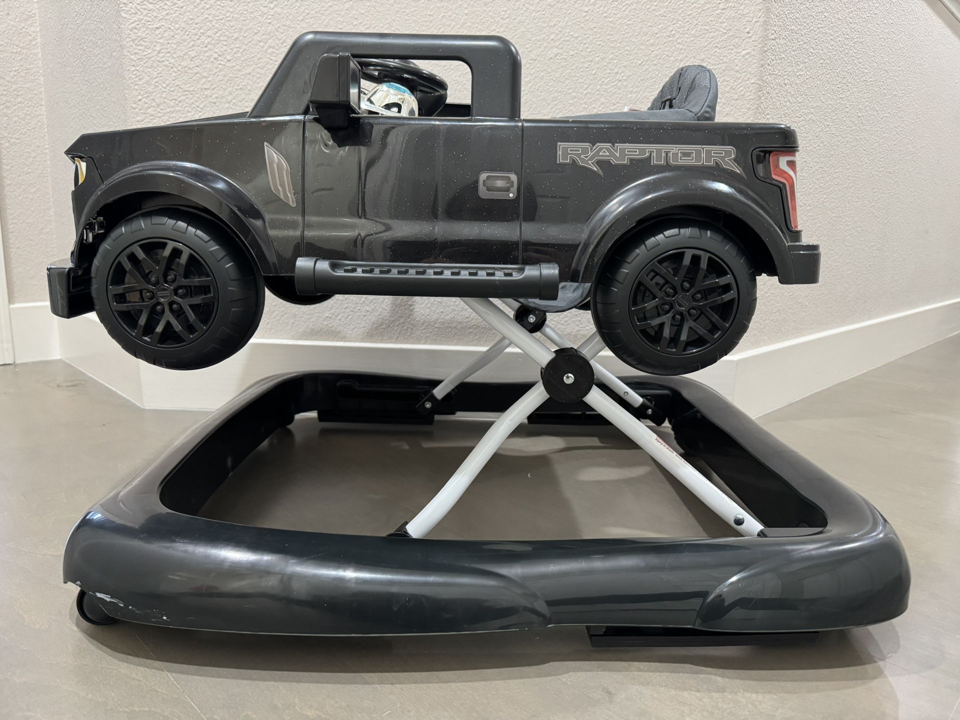 Bright Starts Ford F-150 4-in-1 Infant Baby Walker with Removable Steering Wheel