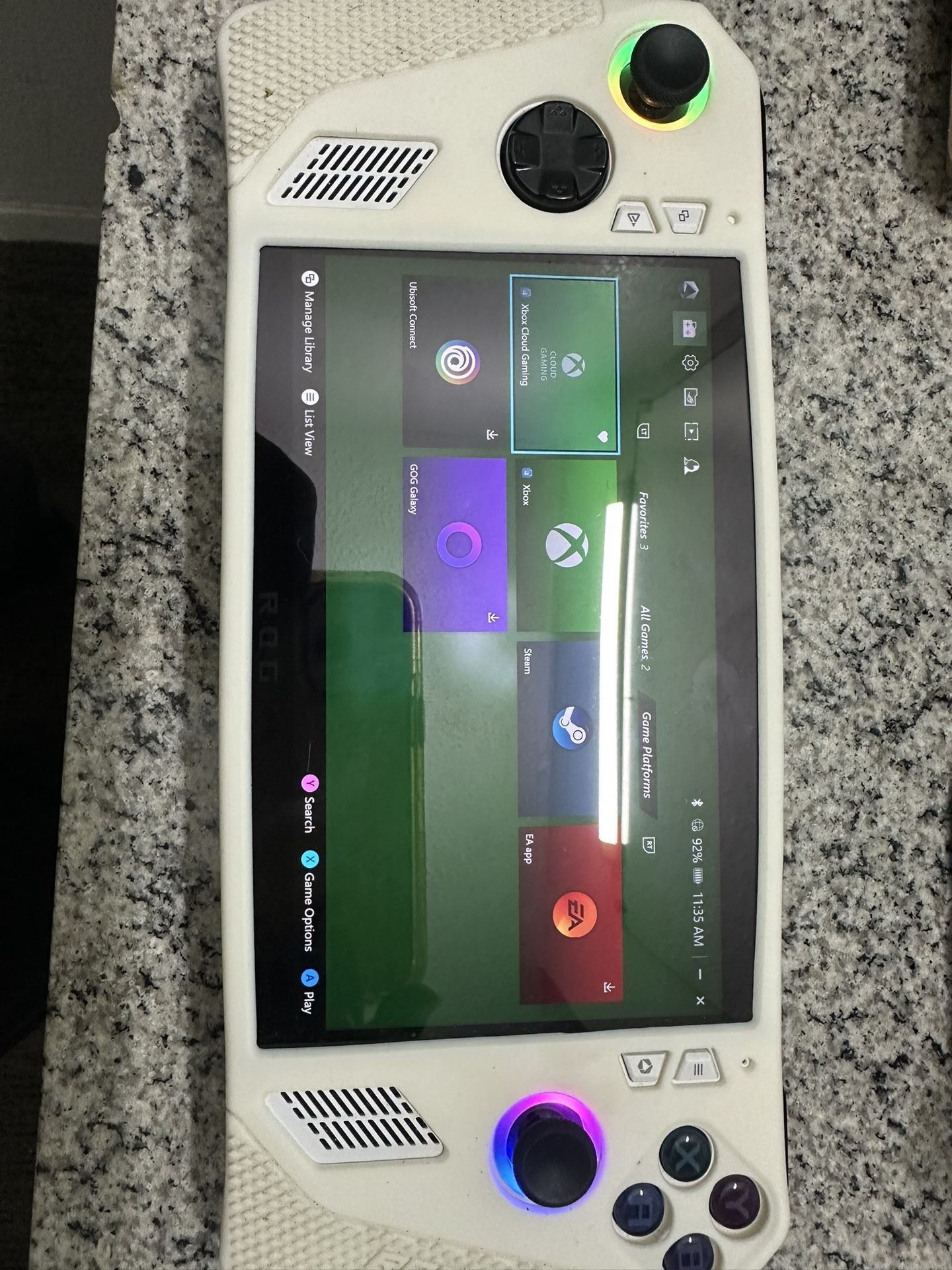 Asus Rog, Hand Held Computer Game System