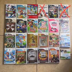 Nintendo Wii Games 