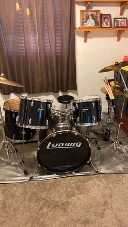 Ludwig 6 piece drum set