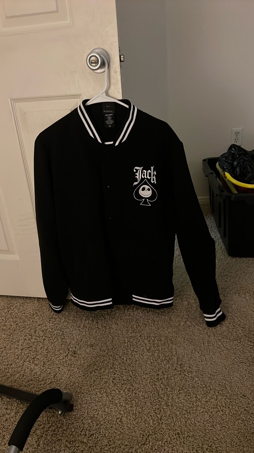 Jack Skellington Letterman Jacket