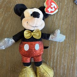 Disney TY Sparkle Mickey Mouse 