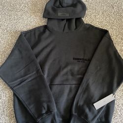 Fear Of God Essentials Hoodie Black