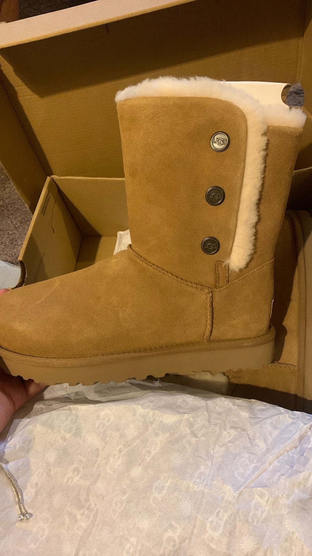 Ugh Boots With Bailey Strap