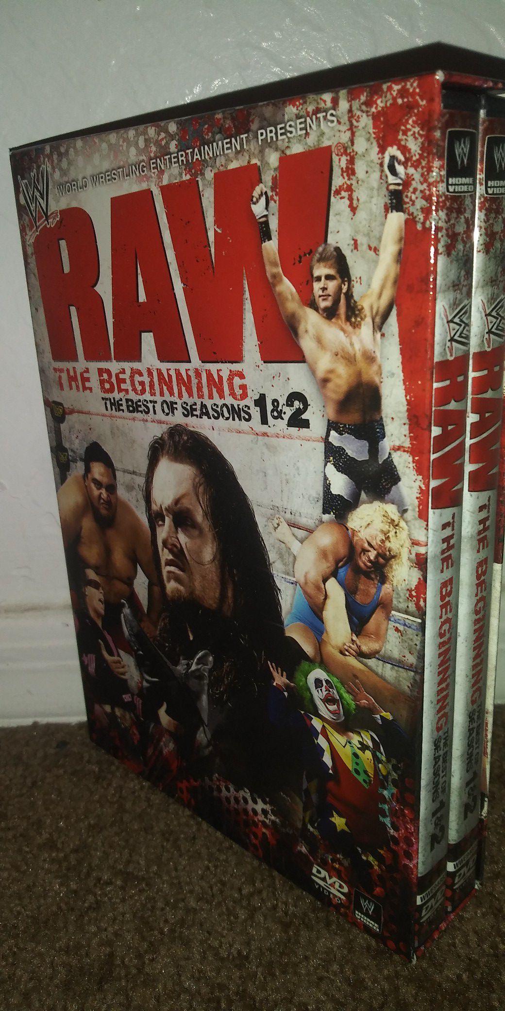 WWF RAW The Beginning DVD set