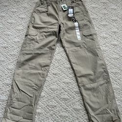 Men’s Tan Relaxed Fit 5.11 Tactical Pants Size 30W/32L