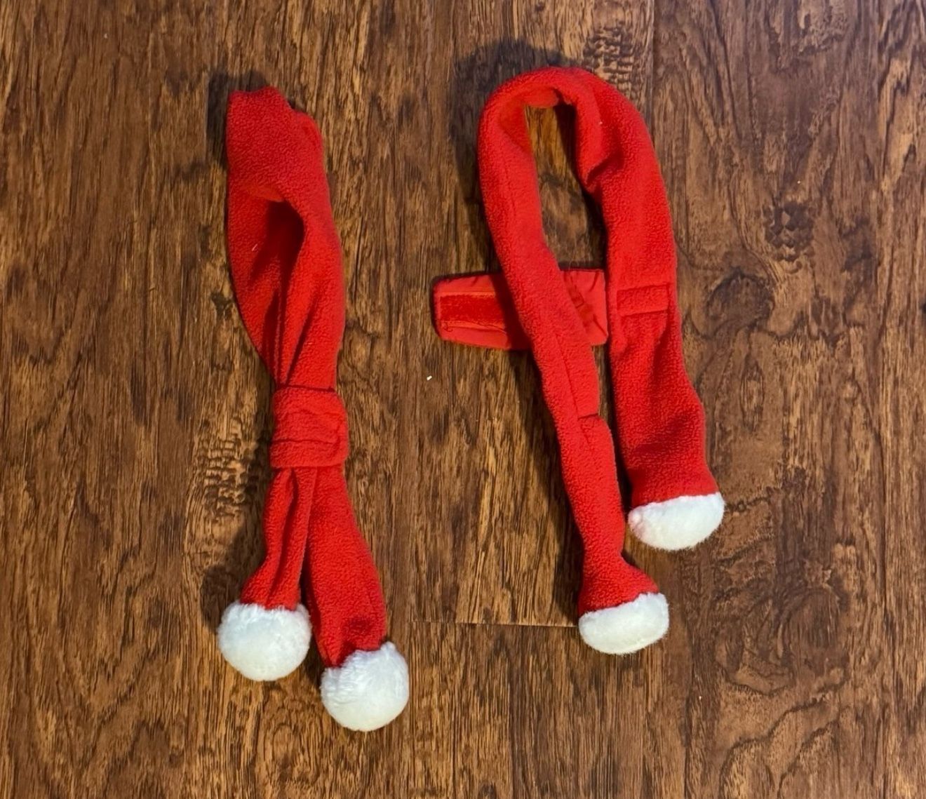 Small Pet Santa Holiday Scarves