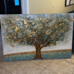 Wall Decor Tree Painting