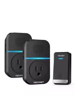 Wireless Doorbell 1300ft Selfpowered Doorbell Plugthrough Wireless Doorbell Ring