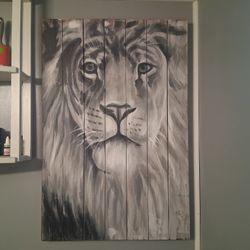 Lion Painting 