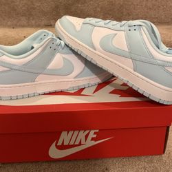 Men's Nike Dunk Low Retro White/Glacier Blue (DV0833 104)