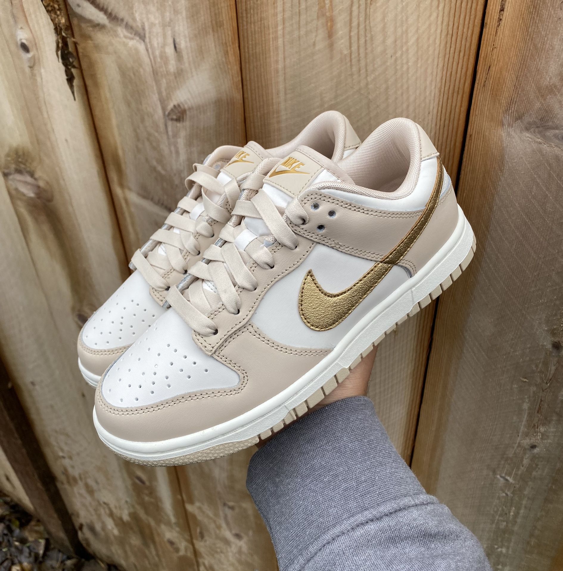 Nike Dunk Low Golden Swoosh