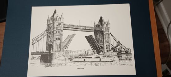 Bernard Smith “London Landmarks” Lithograph Prints