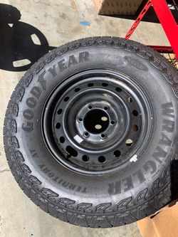 Spare wheel and tire